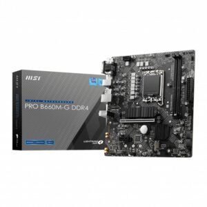 MSI PRO B660M-G DDR4 moederbord Intel B660 LGA 1700 micro ATX