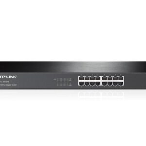 TP-LINK TL-SG1016 Managed L2 Gigabit Ethernet (10/100/1000) Zwart