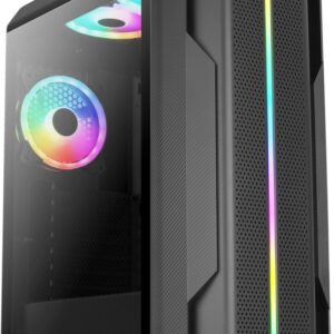 Aerocool Splinter Duo ATX micro-ATX /GAMING Gehard Glas/ RGB