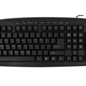 ACT AC5400 toetsenbord USB QWERTY Amerikaans Engels Zwart