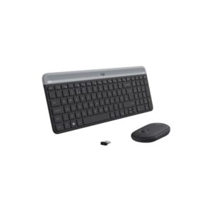 Logitech MK470 toetsenbord RF Draadloos QWERTY US International Grafiet