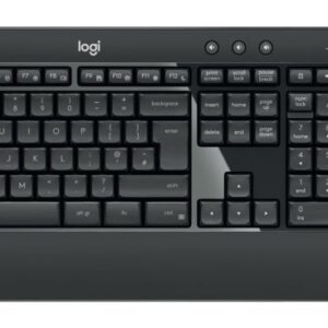 Logitech Advanced MK540 toetsenbord Inclusief muis USB QWERTZ Duits Zwart, Wit