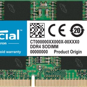 Crucial CT16G4SFRA266 geheugenmodule 16 GB 1 x 16 GB DDR4 2666 MHz
