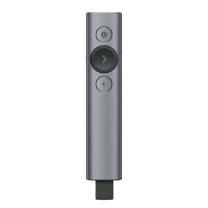 Logitech Spotlight Draadloze presenter Bluetooth/RF Grijs