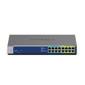 NETGEAR GS516UP Unmanaged Gigabit Ethernet (10/100/1000) Power over Ethernet (PoE) Grijs