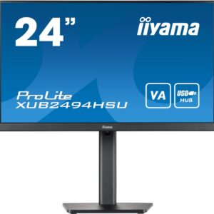 iiyama ProLite XUB2494HSU-B2 computer monitor 60,5 cm (23.8") 1920 x 1080 Pixels Full HD LED Zwart