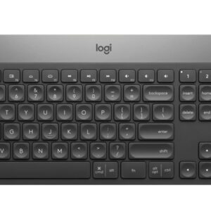 Logitech Craft toetsenbord RF-draadloos + Bluetooth QWERTY US International Zwart, Grijs