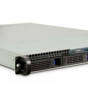 Inter-Tech IPC 1U-1404 Rack Zwart, Roestvrijstaal