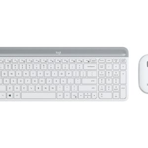 Logitech MK470 toetsenbord Inclusief muis USB QWERTY Engels Wit