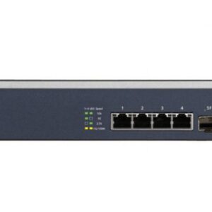 NETGEAR XS505M Unmanaged 10G Ethernet (100/1000/10000) Grijs, Zilver