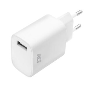 ACT AC2110 oplader voor mobiele apparatuur Wit Binnen