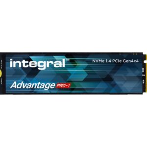 Integral 1 TB (1000 GB) ADVANTAGE PRO-1 M.2 2280 PCIE GEN4 NVME SSD PCI Express 4.0 TLC