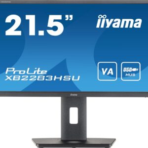 iiyama ProLite XB2283HSU-B1 computer monitor 54,6 cm (21.5") 1920 x 1080 Pixels Full HD LED Zwart