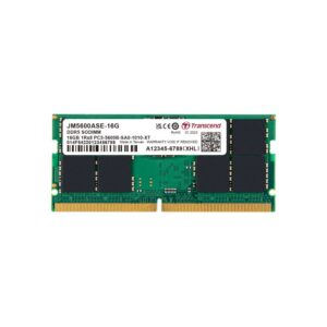 Transcend JetRam JM5600ASE-16G geheugenmodule 16 GB 1 x 16 GB DDR5 5600 MHz ECC