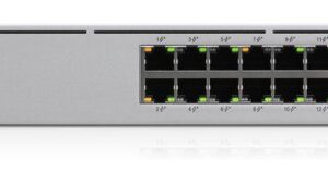 Ubiquiti Networks UniFi Pro 24-Port PoE Managed L2/L3 Gigabit Ethernet (10/100/1000) Power over Ethernet (PoE) 1U Zilver