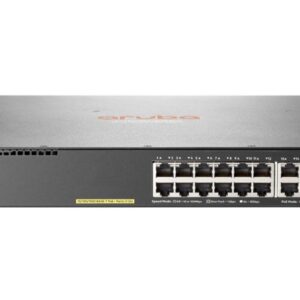 Aruba, a Hewlett Packard Enterprise company Aruba 2930F 24G PoE+ 4SFP Managed L3 Gigabit Ethernet (10/100/1000) Power over Ethernet (PoE) 1U Grijs