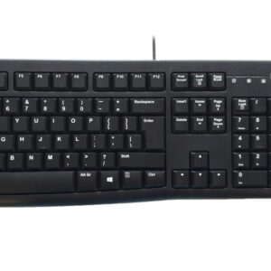 Logitech Desktop MK120 toetsenbord USB QWERTY US International Zwart