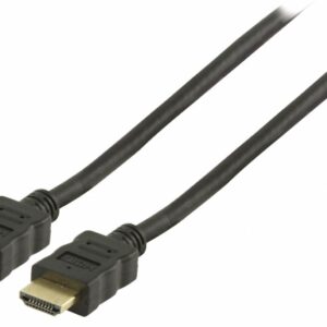Nedis CVGT34000BK05 video kabel adapter 0,5 m HDMI Type A (Standaard) Zwart