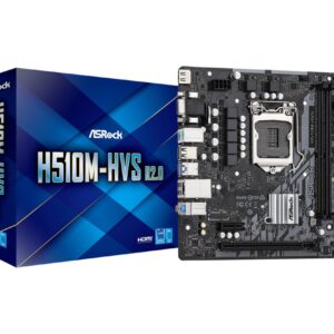 Asrock H510M-HVS R2.0 Intel H510 LGA 1200 micro ATX