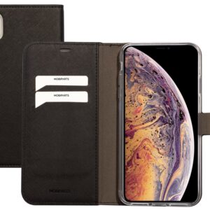 Mobiparts Saffiano Wallet Case Apple iPhone XS Max Black