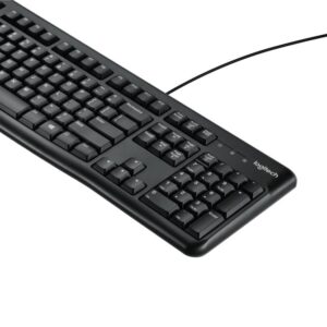 Logitech K120 toetsenbord USB QWERTY Internationaal Noordzee Zwart
