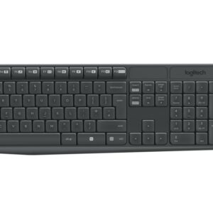 Logitech MK235 toetsenbord RF Draadloos QWERTY US International Grijs
