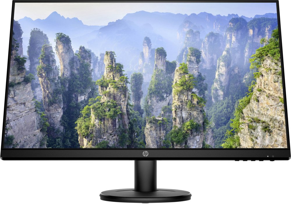 Mon HP V27i 27 inch / VGA / HDMI / Black