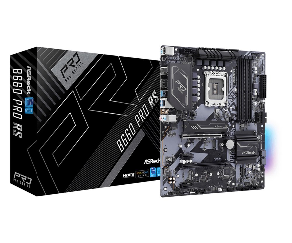 Asrock B660 Pro RS Intel B660 LGA 1700 ATX