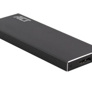 ACT AC1600 behuizing voor opslagstations SDD-behuizing Zwart M.2