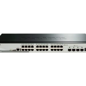 D-Link DGS-1510 Managed L3 Gigabit Ethernet (10/100/1000) Zwart