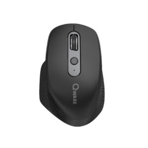 QWARE Wireless Ergo Mouse York Zwart