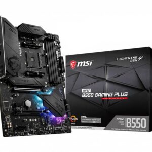 MSI MPG B550 Gaming Plus AMD B550 Socket AM4 ATX