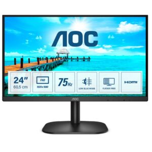 AOC B2 24B2XHM2 computer monitor 60,5 cm (23.8") 1920 x 1080 Pixels Full HD LCD Zwart