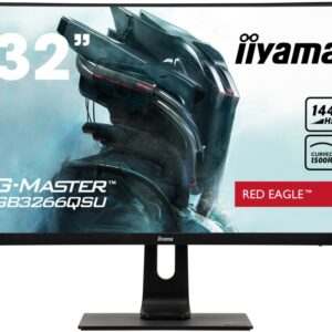 iiyama G-MASTER GB3266QSU-B1 LED display 80 cm (31.5") 2560 x 1440 Pixels Quad HD Zwart