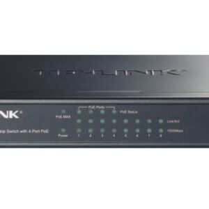 TP-LINK TL-SG1008P Gigabit Ethernet (10/100/1000) Power over Ethernet (PoE) Grijs