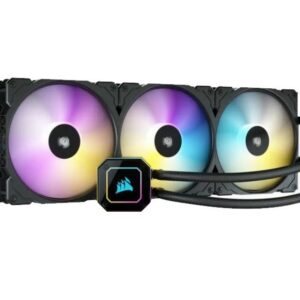 Corsair iCUE H170i ELITE CAPELLIX Liquid CPU Cooler Processor Alles-in-één vloeistofkoeler 14 cm Zwart 1 stuk(s)