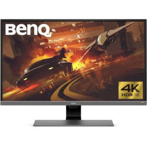 BenQ/ EW3270U 80 cm (31.5") 3840 x 2160 Pixels 4K Ultra HD LED Zwart, Grijs, Metallic