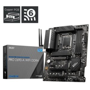 MSI PRO Z690-A WIFI DDR4 moederbord Intel Z690 ATX
