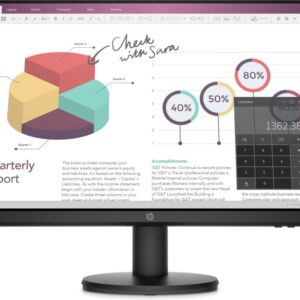 HP P24v G4 60,5 cm (23.8") 1920 x 1080 Pixels Full HD Zwart