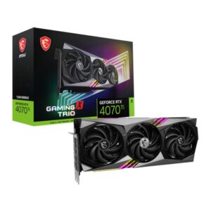 MSI GeForce RTX 4070 Ti GAMING X TRIO 12G NVIDIA 12 GB GDDR6X