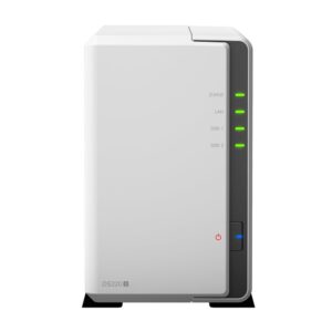 Synology DiskStation DS220j NAS Mini Tower Ethernet LAN Wit RTD1296