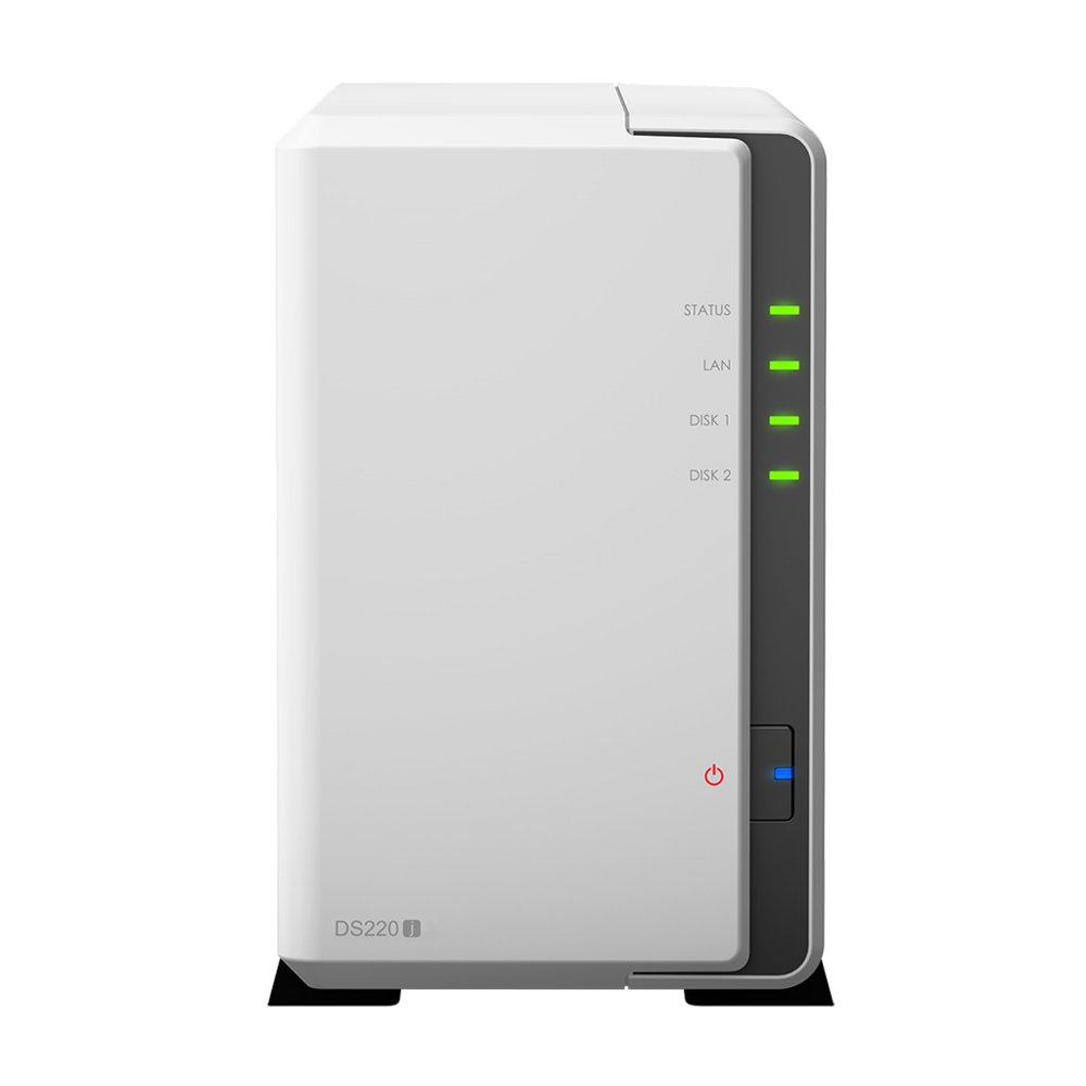 Synology DiskStation DS220j NAS Mini Tower Ethernet LAN Wit RTD1296