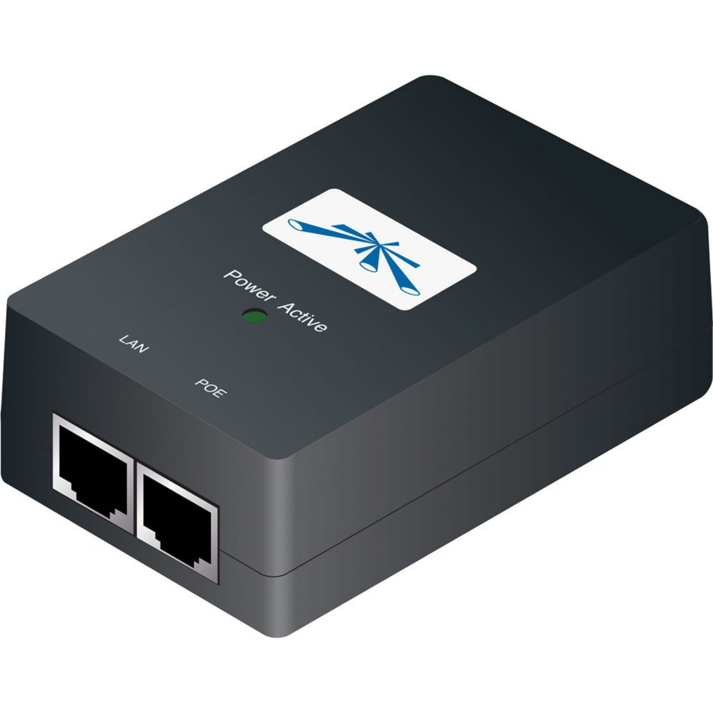 Ubiquiti Networks POE Injector, 48V, 0.5A REFURBISHED