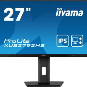 iiyama ProLite XUB2793HS-B5 LED display 68,6 cm (27") 1920 x 1080 Pixels Full HD Zwart