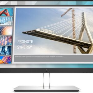 HP E-Series E24i G4 61 cm (24") 1920 x 1200 Pixels WUXGA Zwart, Zilver