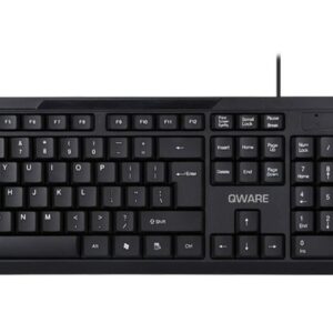 QWARE Wired Dekstop Combo Hamilton Zwart