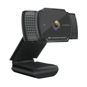 Conceptronic AMDIS02B webcam 5 MP 2592 x 1944 Pixels USB 2.0 Zwart