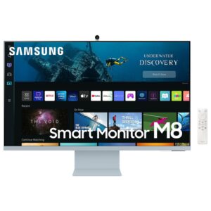 Samsung S32BM80BUU 81,3 cm (32") 3840 x 2160 Pixels 4K Ultra HD Blauw, Wit