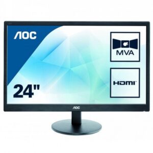 AOC M2470SWH LED display 61 cm (24") 1920 x 1080 Pixels Full HD Zwart