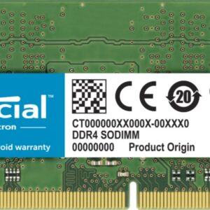 Crucial CT32G4SFD832A geheugenmodule 32 GB 1 x 32 GB DDR4 3200 MHz